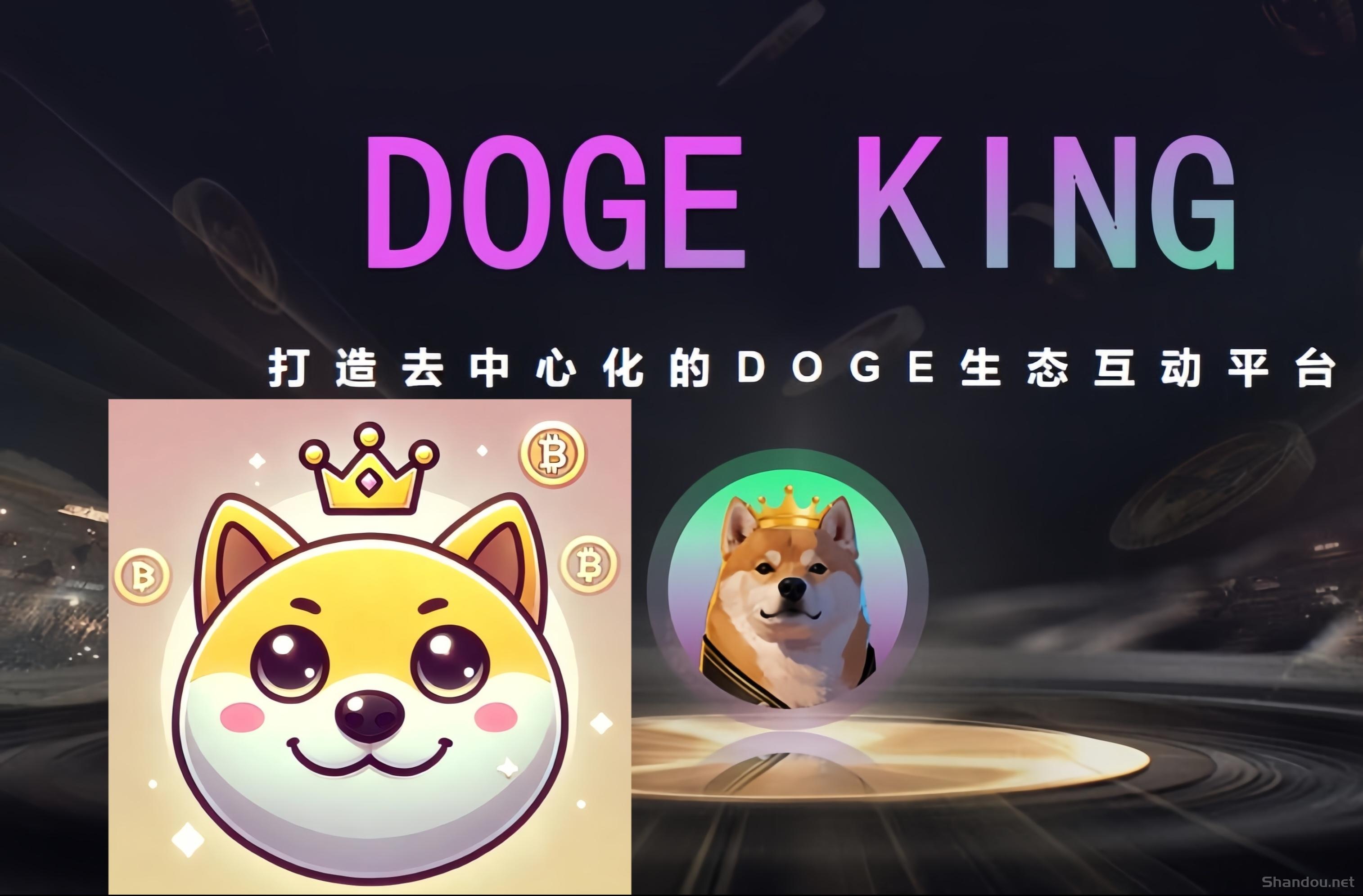 DOGE KING 0投入免费挖狗狗币赚钱！