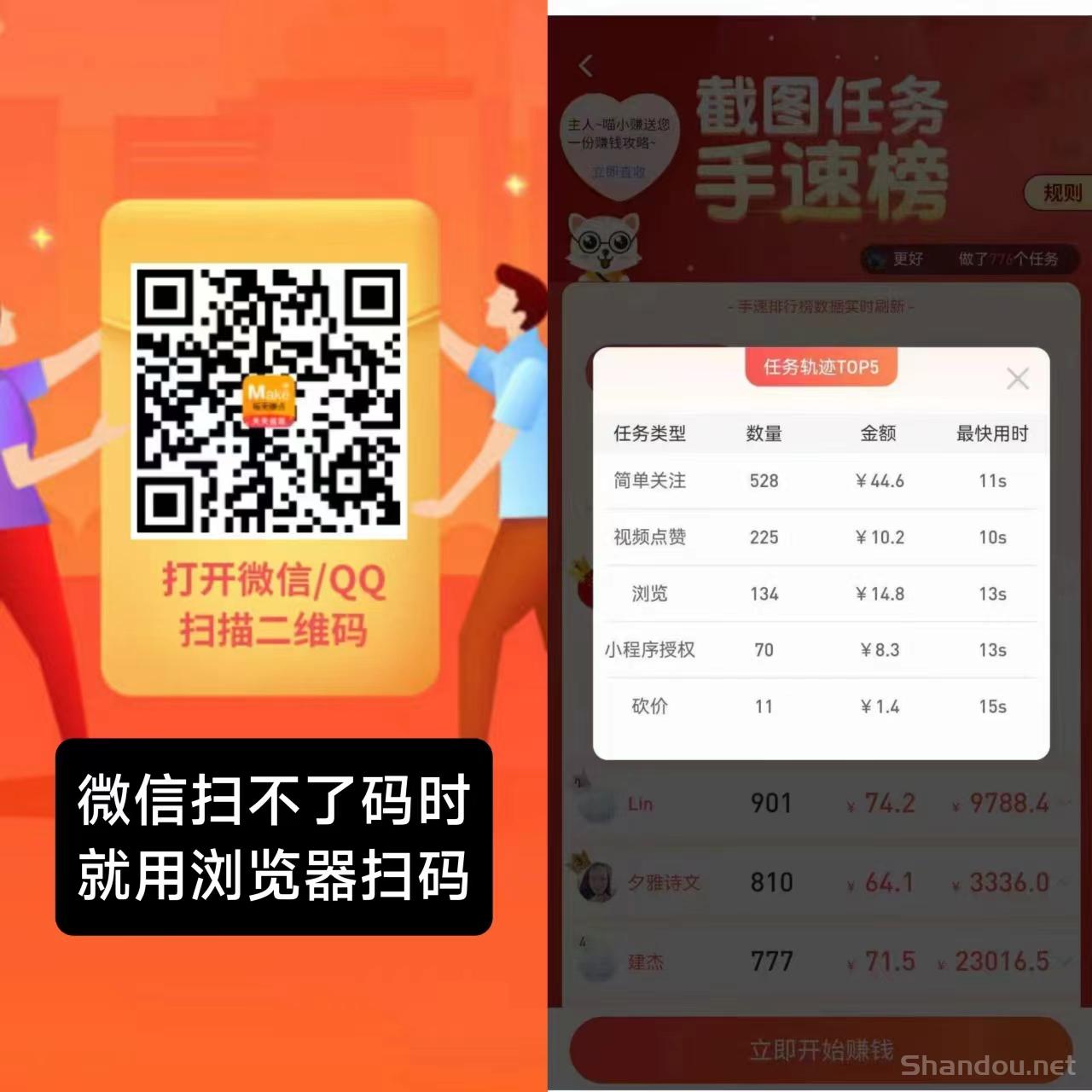 每天钻点APP：抖音、快手、小红书点赞关注简单赚！-52首码网-网上创业赚钱首码项目免费推广发布平台-首码项目网
