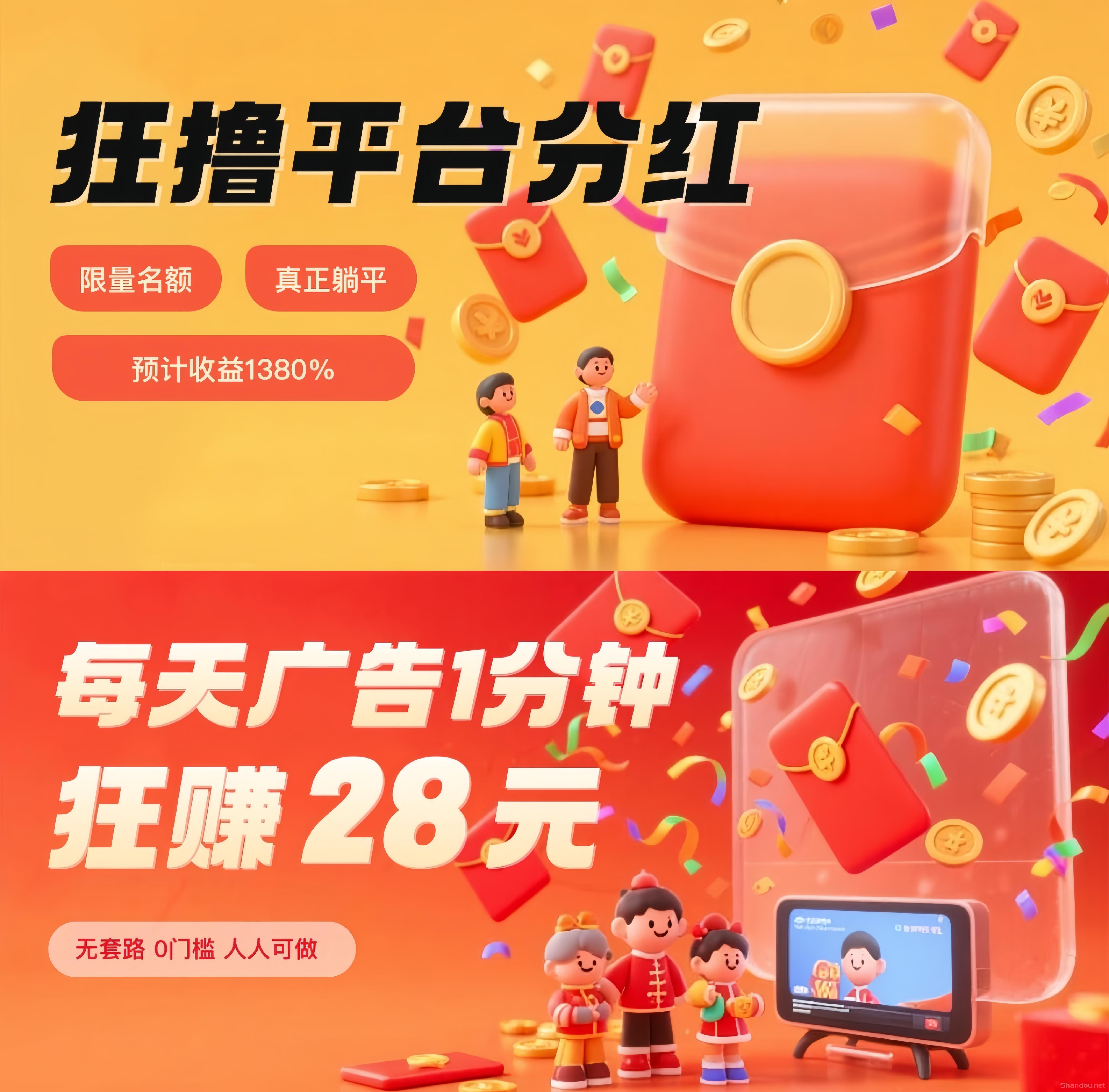 麦客：趣吧旗下，每天签到刷广告一天几块钱，自动秒到支付宝，多版块收益，轻松月入过万！